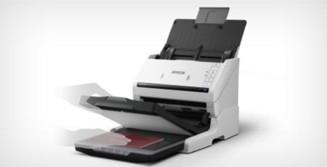 选配：馈纸+平板扫描工作站 - Epson DS-770II产品功能